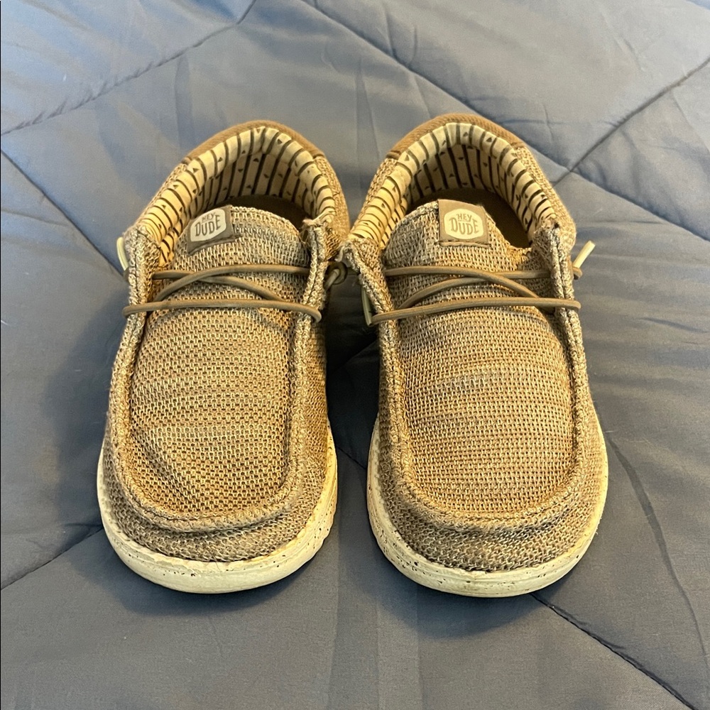 Hey Dude Kids Brown Shoes